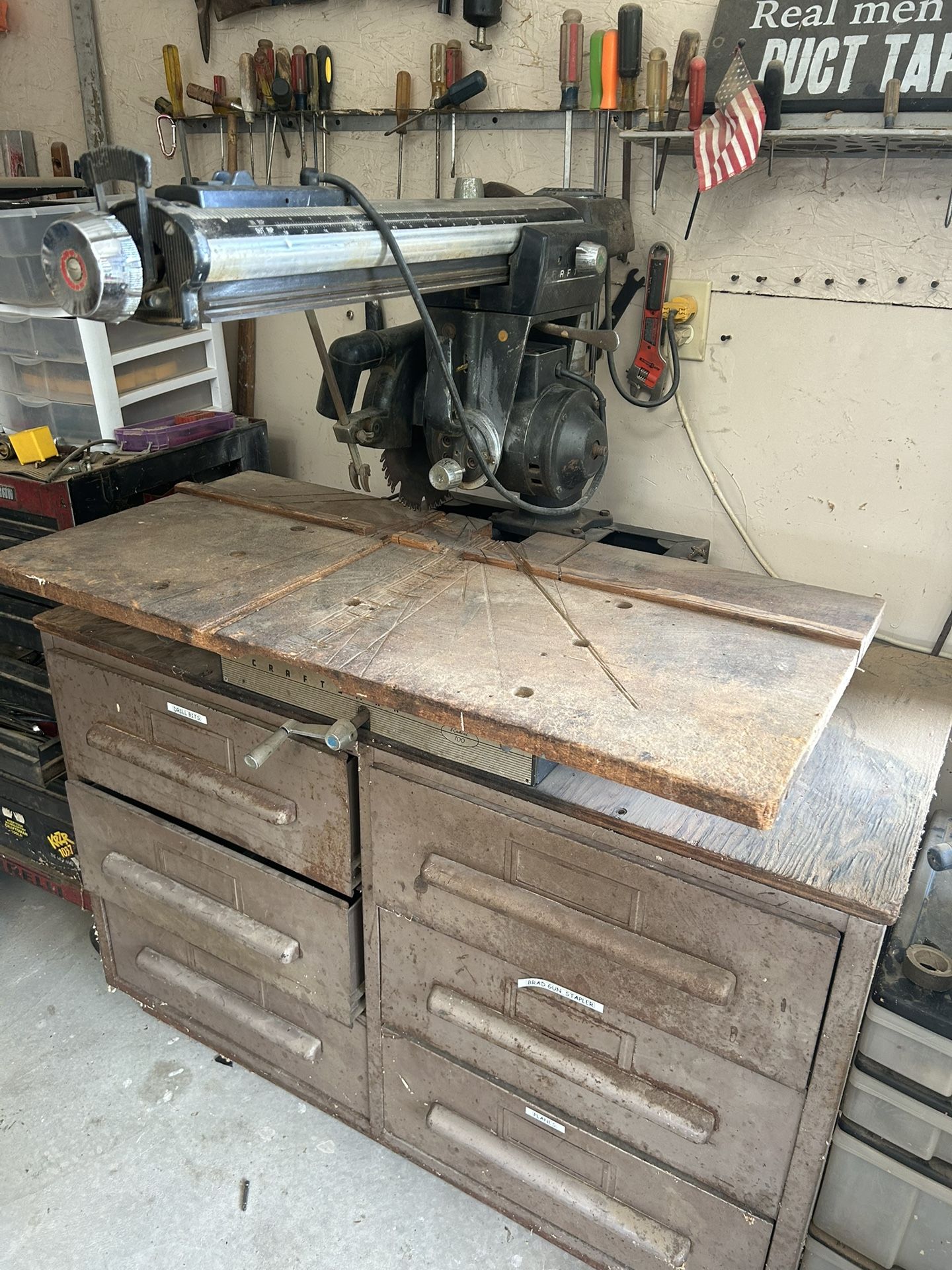 Radial arm Saw Craftsman -