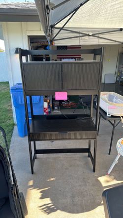 Desk Hutch w/ USB and Outlets