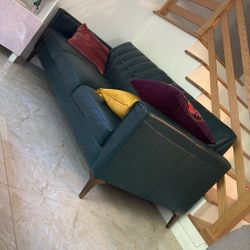 Cornwall 86'' Leather Sofa 