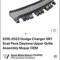 Dodge Charger Set Scat Pack Dayton Upper Grill