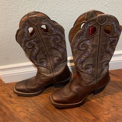 Taupe Tony Lama Womens Boots 