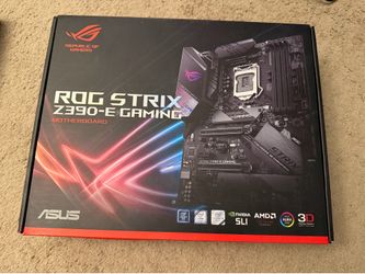 ROG STRIX Z390 E GAMING MOTHERBOARD