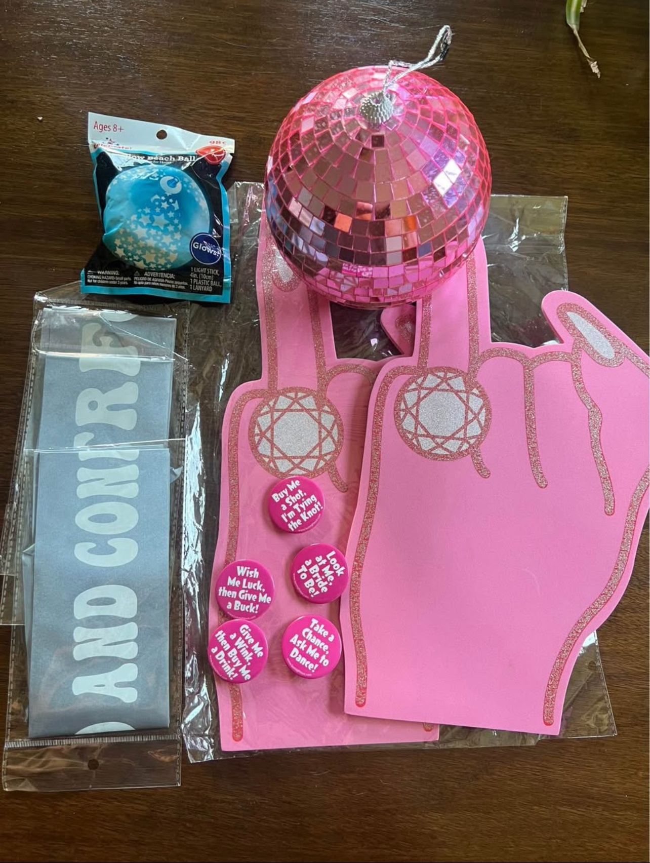 Bach Party Items 