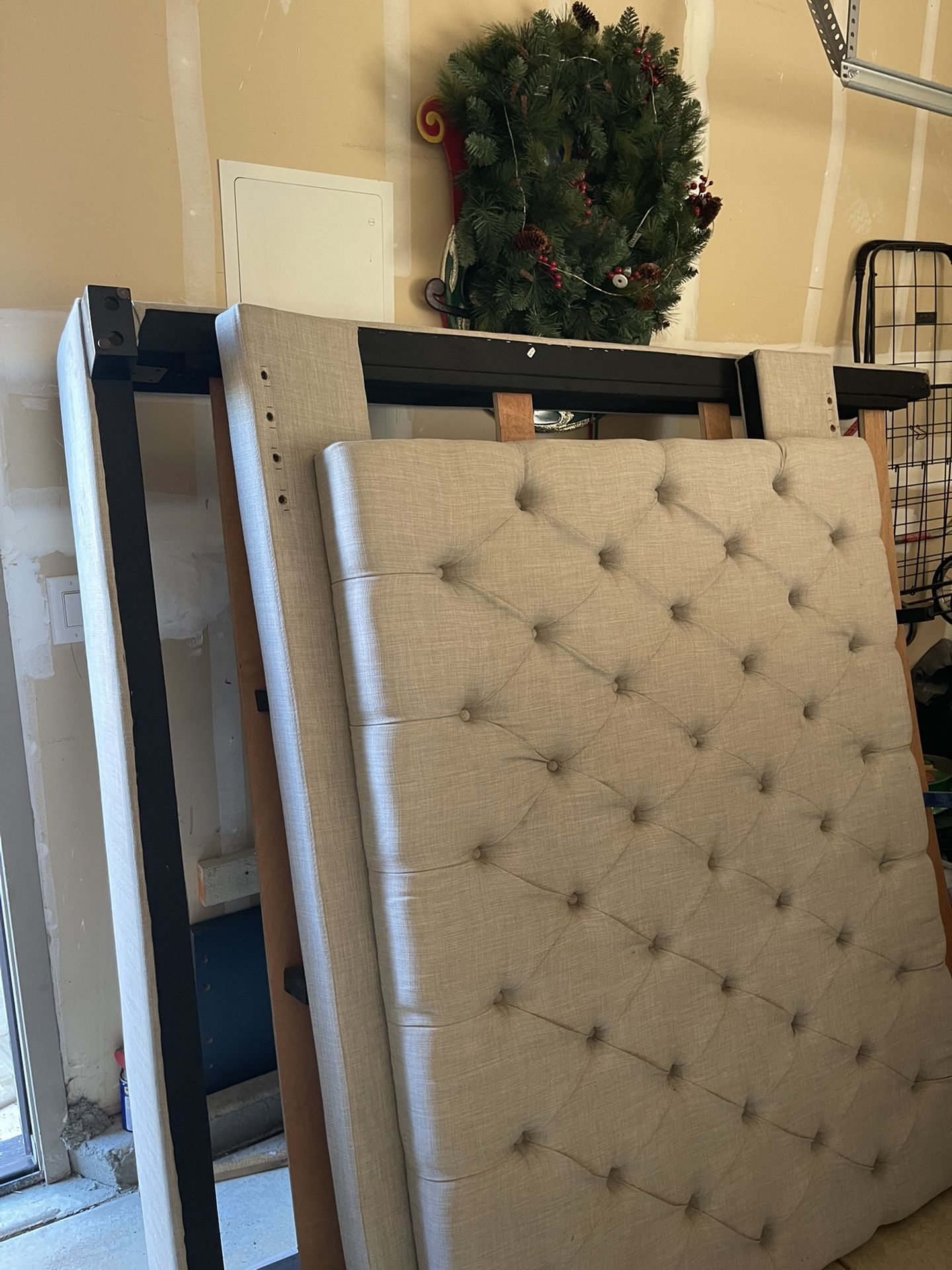 Full Bed Frame And Headboard