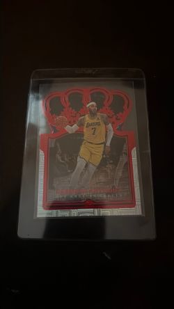 2021-22 Panini Crown Royal Asia Red Carmelo Anthony