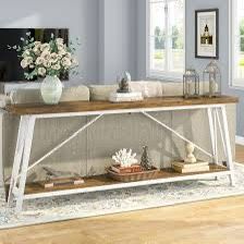 Tribesigns Two Shelf 79” Console Table