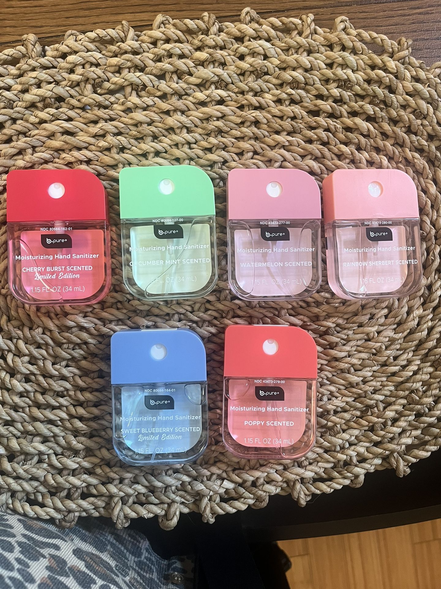 B Pure Hand Sanitizers