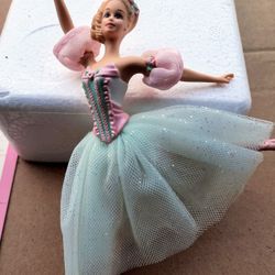 BARBIE MARZIPAN NUTCRACKER ORNAMENT CHRISTMAS