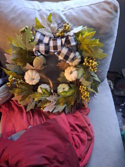 Fall wreath in great shape