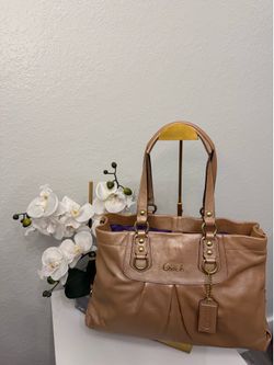 Coach Ashley Leather Carryall
