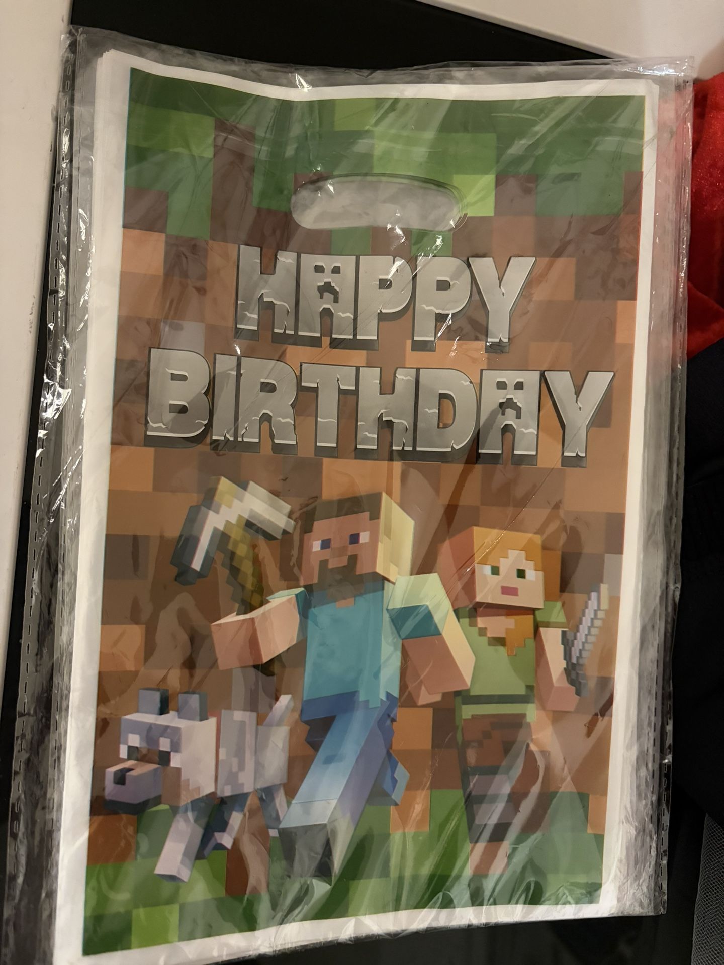Minecraft Candy Bags