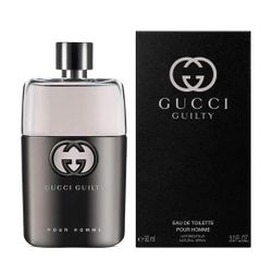 Gucci Gucci Guilty Pour Homme Eau de Toilette Spray, Regular Size 90 ml