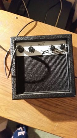 Starter guitar amp