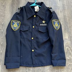 Police Jacket Halloween Costume 