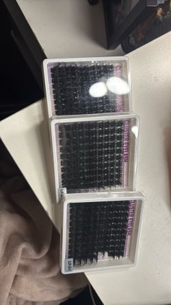 wispy thick eyelash clusters