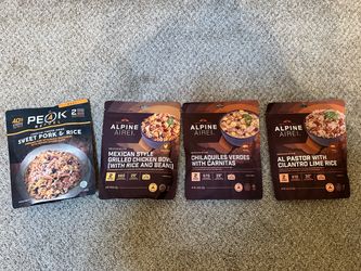Backpacking dinner meals