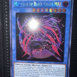 Prismatic Secret Rare Magician Of Black Chaos MAX