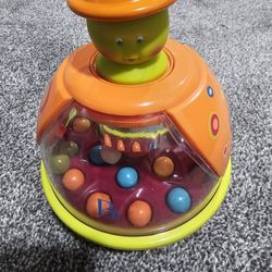 Lady Bug Ball Popping Toy