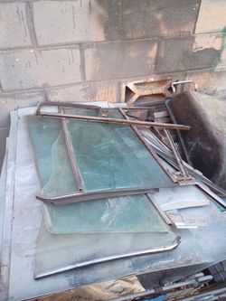 Car parts windows center console and impala decor emblem