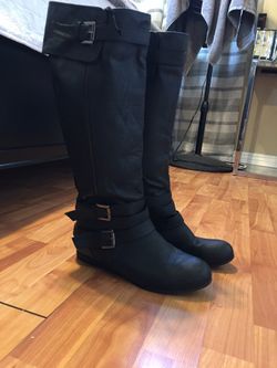 Black boots