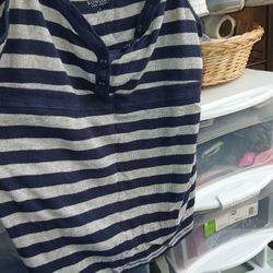 Stripped Spaghetti Strap