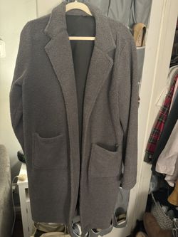 Gray Women Coat XL