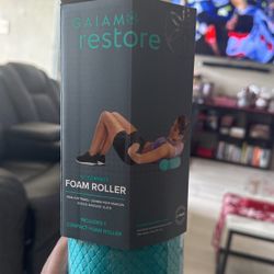 Gaiam Restore Compact Foam Roller, 12-Inch