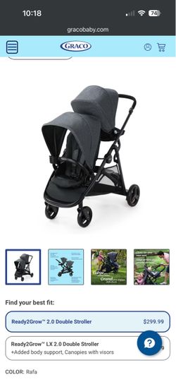 Graco double stroller