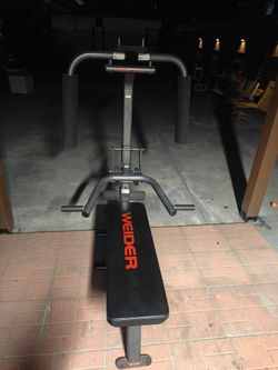 Weider Flex CTS home gym bench