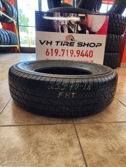 (1) 255 70R 18 USED TIRE FIRESTONE 2557018 USED TIRE (SEMI NEW) MOUNT BALANCE INCLUDED