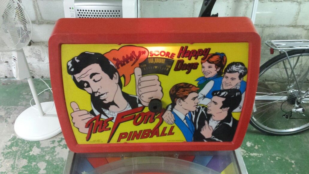 Coleco 1977 The Fonz Pinball Machine
