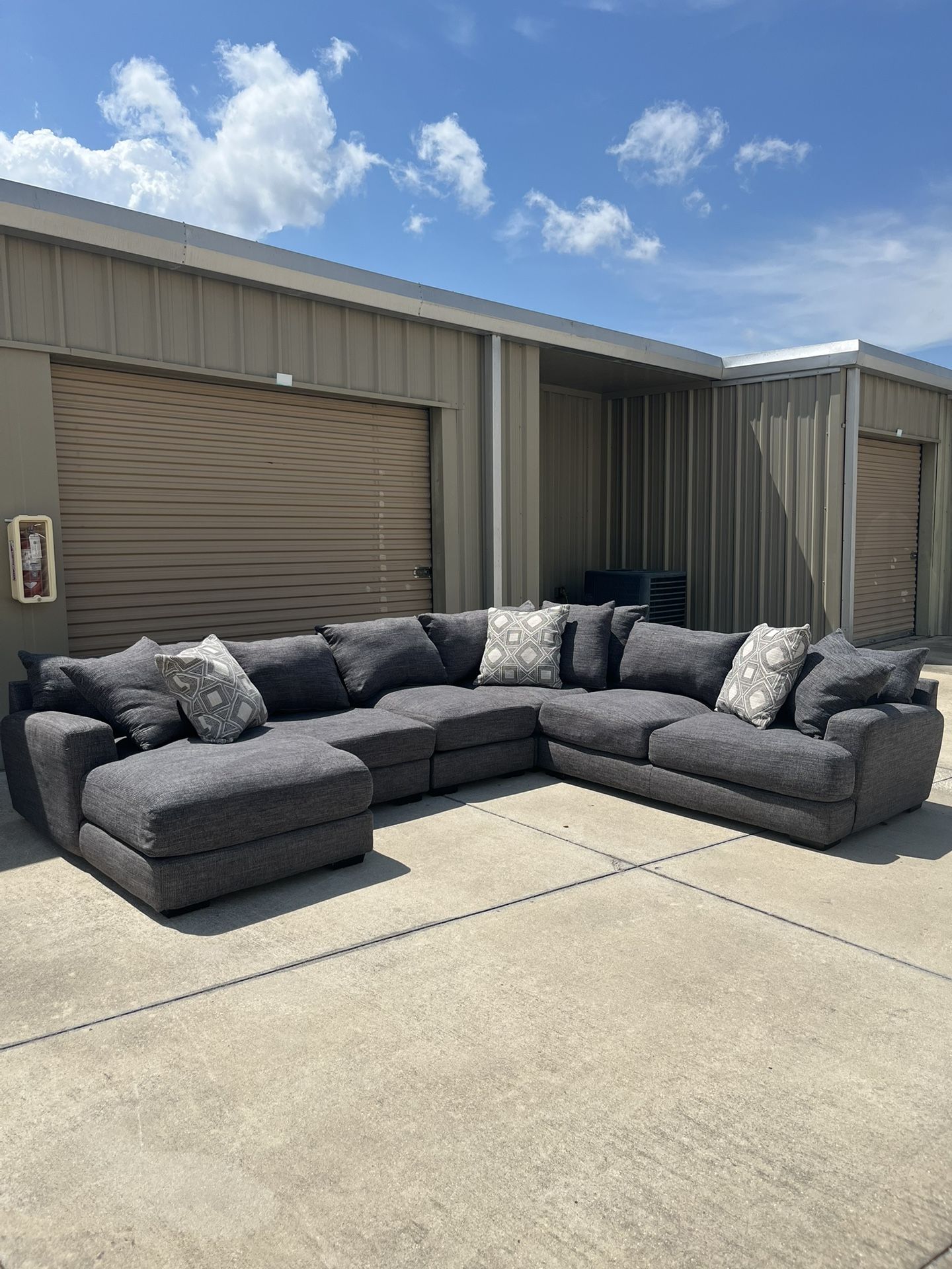 Gray Sectional Couch
