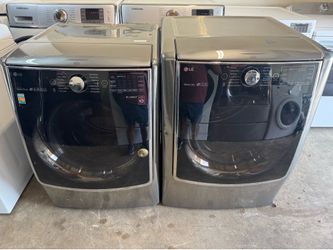 LG washer and dryer