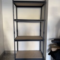 5-Shelf Heavy Duty Adjustable Metal Garage Storage Shelving Unit in Black (36 in. W x 72 in. H x 18 in. D)