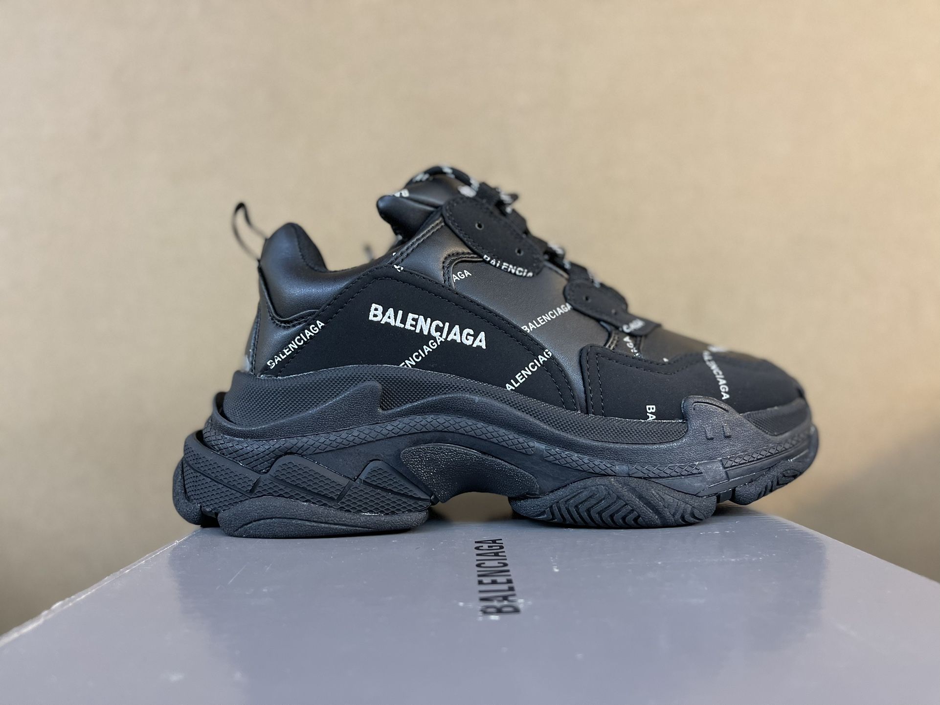 Brand new Balenciaga Triple S Clear Sole