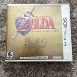 Zelda Ocarina Of Time 3d For Nintendo 3ds