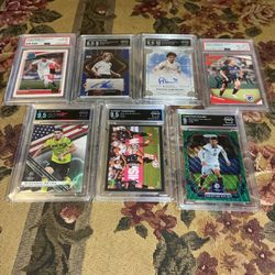 PSA AND Arena Graded Soccer / Football cards