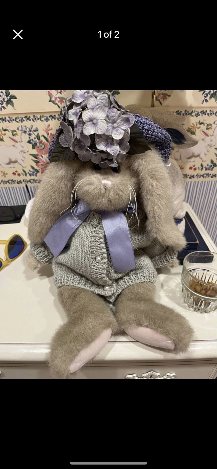 Lot of Boyds, bears and bunnies, most with original tags