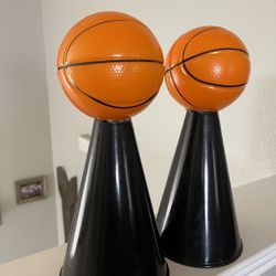 Basketball Centerpieces And Matching Table Cover