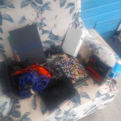 Video game consoles as is bundle