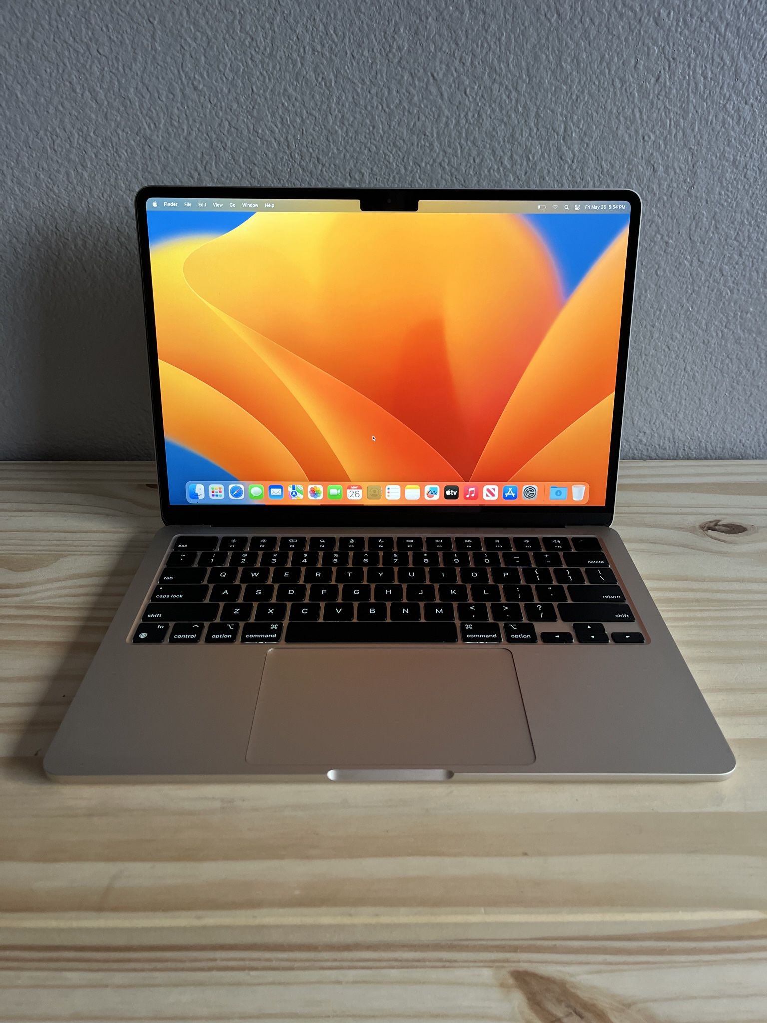 Apple MacBook Air 2022 with M2 Chip Silver AppleCare 2024 Laptop