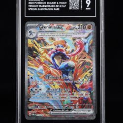 Pokemon Greninja Ex 214/167 Tag 9