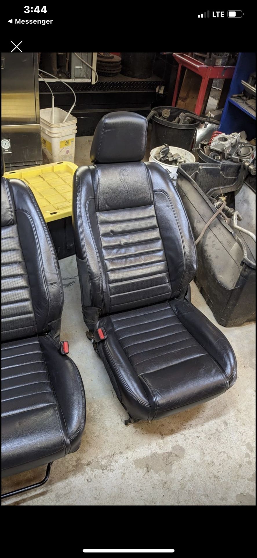 2007 To 2009 Mustang GT500 Front Seats.