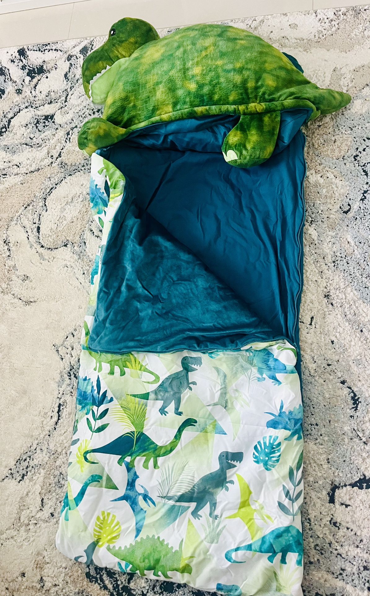 Kids Sleeping Bag Dinosaur 🦖
