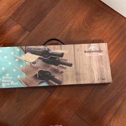 Willow Wood Wine Rack 