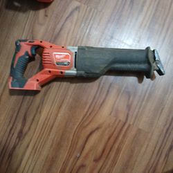 Milwaukee m18 Sawzall reciprocating saw 100 obo
