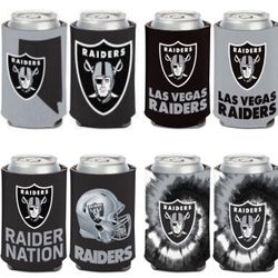 Las Vegas Raiders 12 oz Can Cooer Bundle