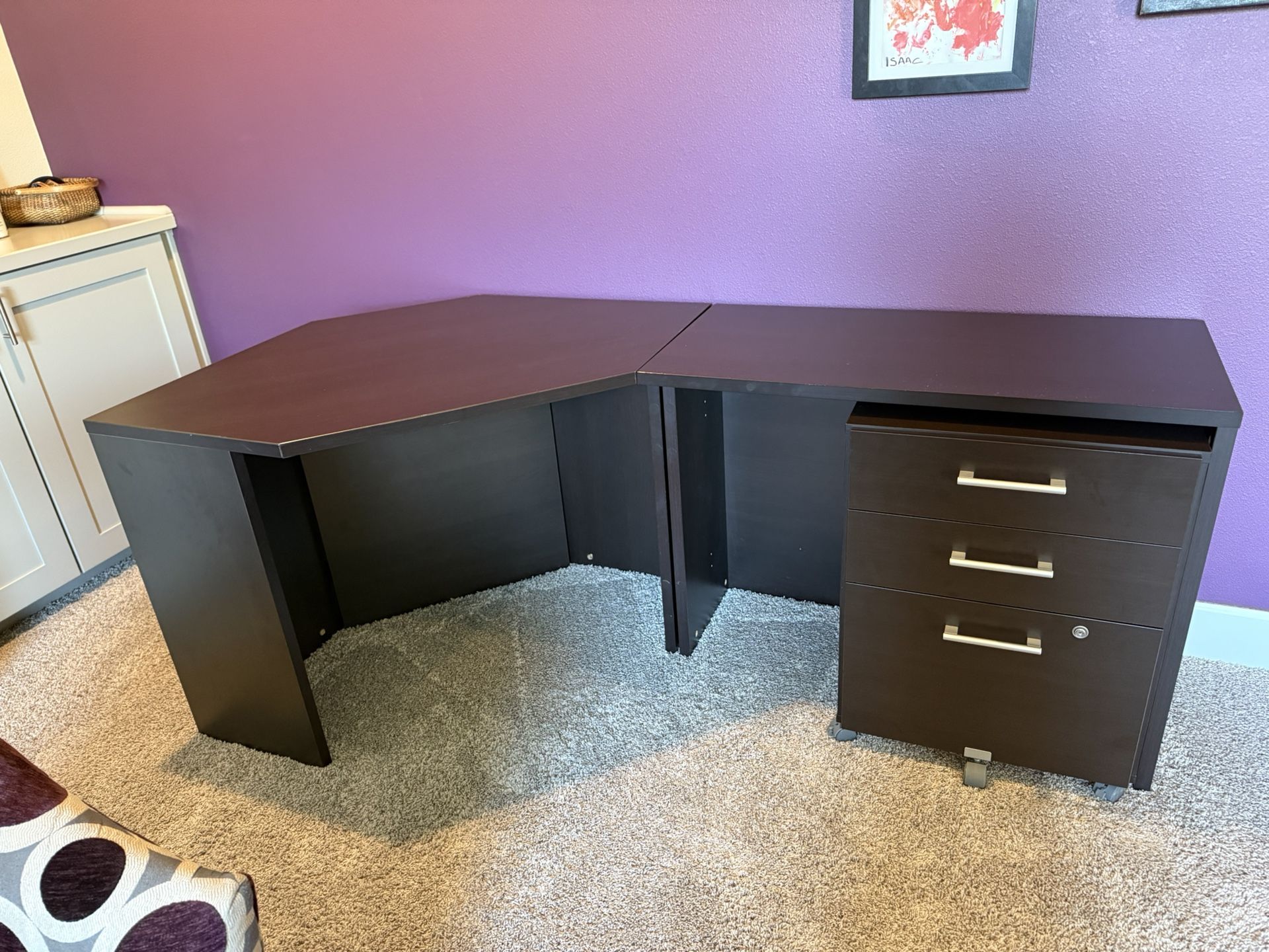Corner Office Desk