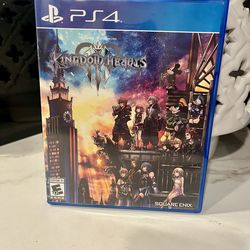 Kingdom Hearts III Video Game