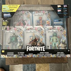 NEW Fortnite Legendary Action Figure Set With Downloads